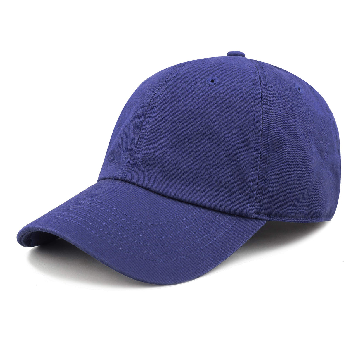 Cotton Baseball Cap Dad Hat – Washed Low Profile Adjustable Hat for Men Women Casual Outdoor Running Golf