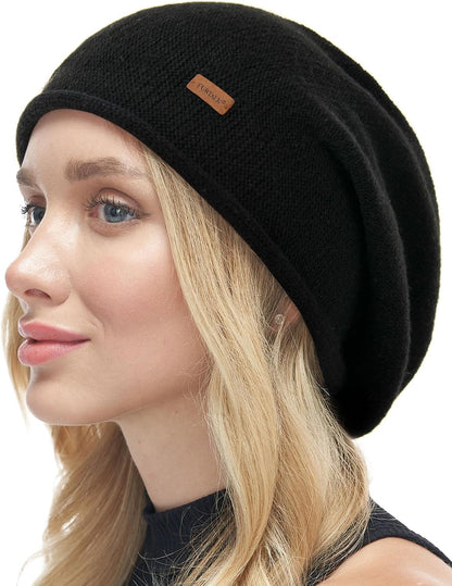 FURTALK Slouchy Beanies for Women Winter Hats Soft Warm Beanie Hat Ladies Knitting Skull Beanies
