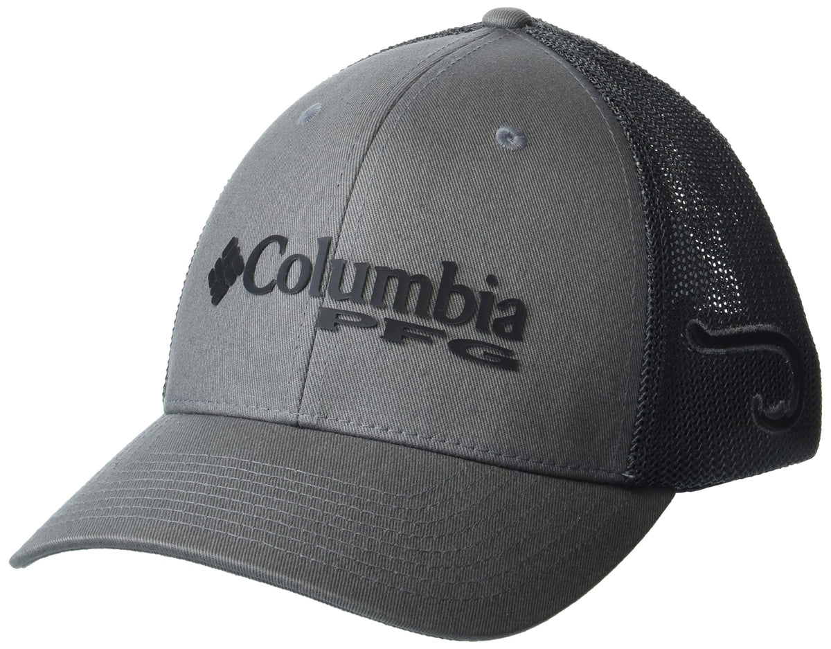 Columbia Unisex Adult PFG Logo Mesh Ball Cap