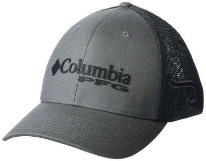 Columbia Unisex Adult PFG Logo Mesh Ball Cap