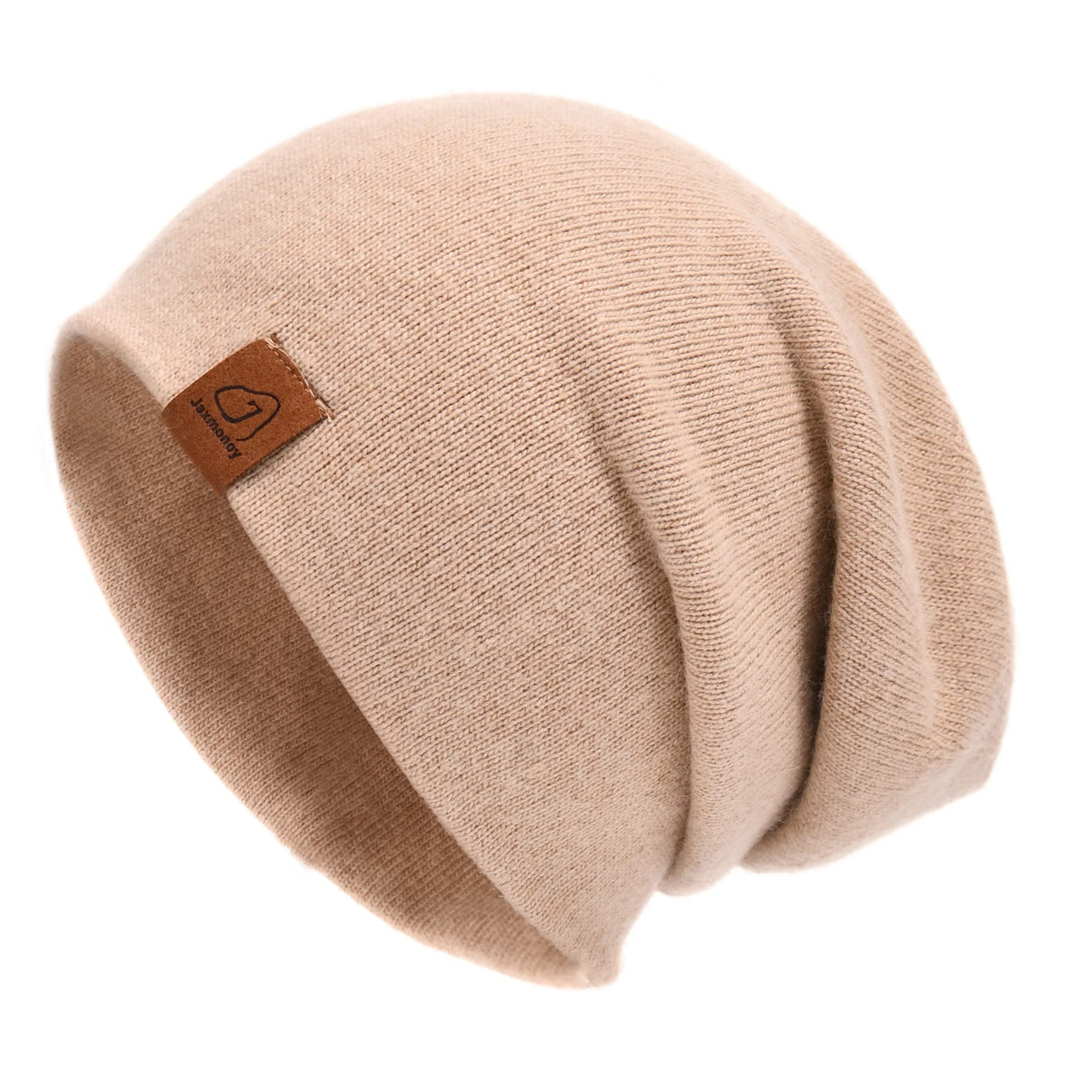 jaxmonoy Slouchy Knit Beanies Winter Hats for Women Men Soft Warm Reversible Slouch Cuffed Skull Knitted Beanie Cap