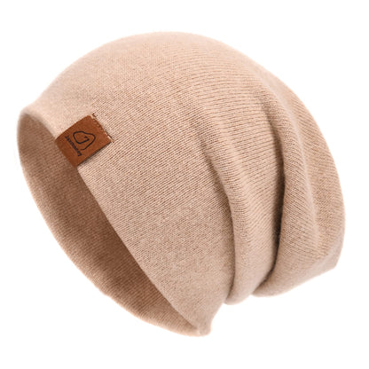 jaxmonoy Slouchy Knit Beanies Winter Hats for Women Men Soft Warm Reversible Slouch Cuffed Skull Knitted Beanie Cap