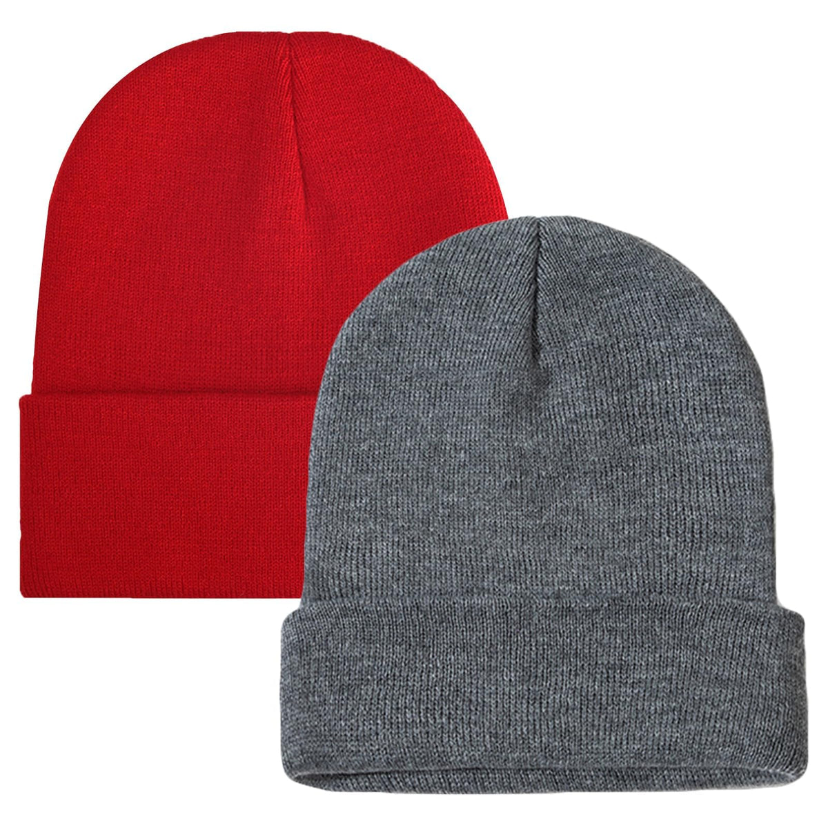 ZOORON Beanie for Men Women Slouchy Winter Beanie Hats Cuffed Skull Caps