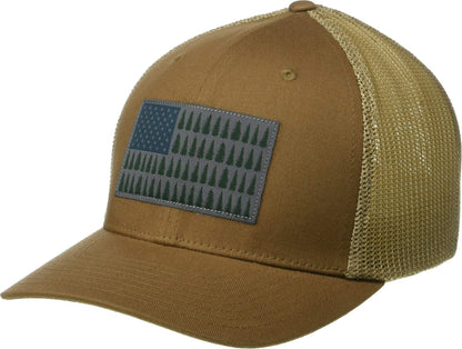 Columbia Unisex Adult PFG Logo Mesh Ball Cap