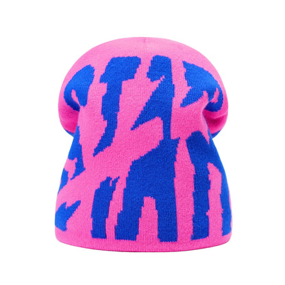 Y2K Beanie for Men Women Knitted Hat Winter Cap Star Design Warm Casual Skullies Cold Weather Knit Outdoor