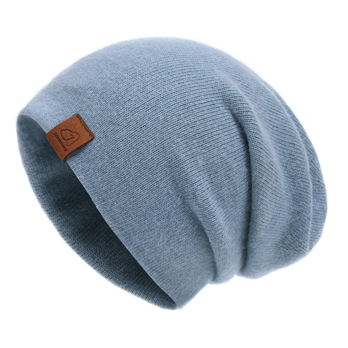 jaxmonoy Slouchy Knit Beanies Winter Hats for Women Men Soft Warm Reversible Slouch Cuffed Skull Knitted Beanie Cap