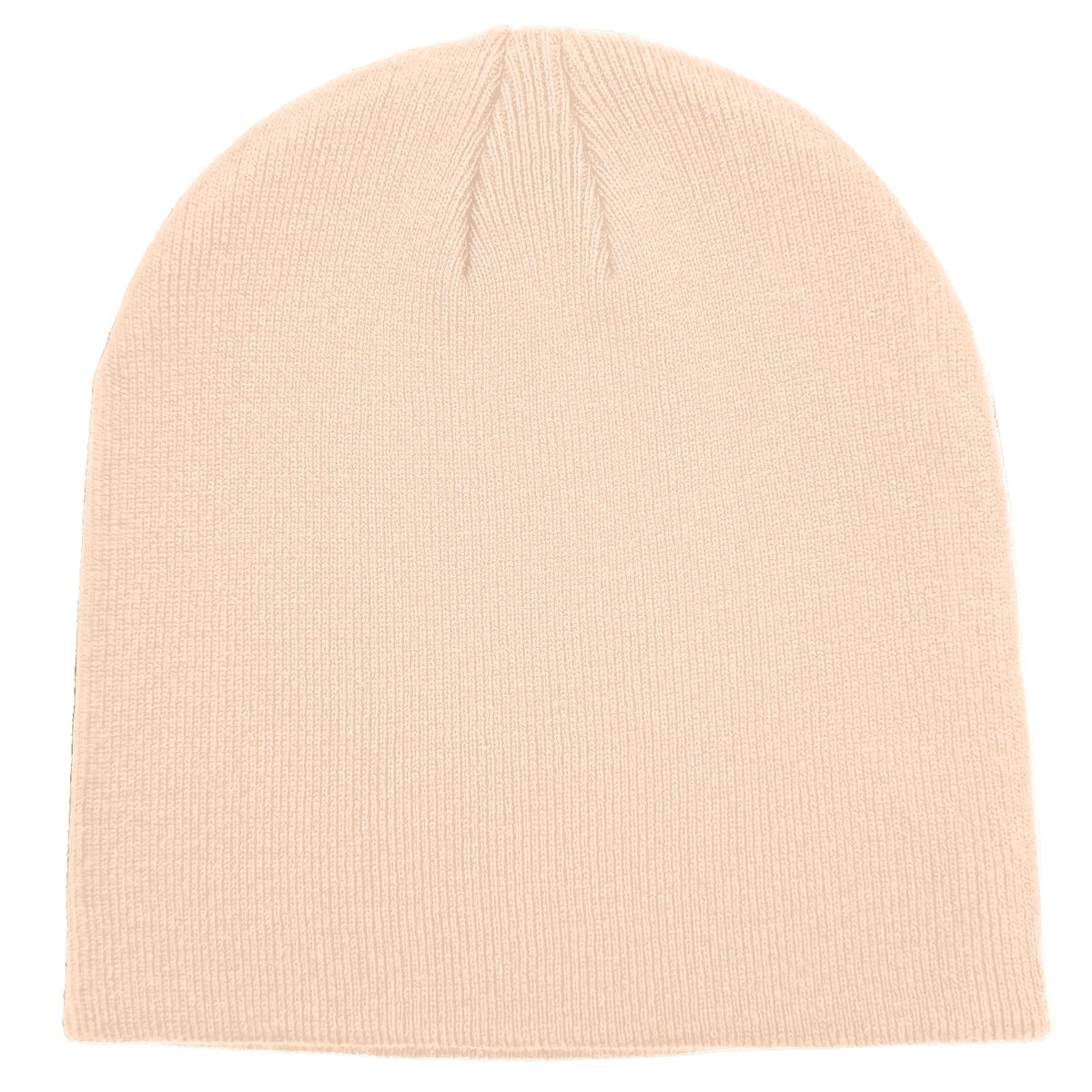 vidsel 100% Cotton Beanie Hat for Men Women, Soft Cuffless Knit Skull Cap