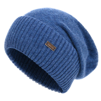 jaxmonoy Slouchy Beanies for Women Winter Lightweight Ladies Knit Hat Cuffed Soft Warm Slouch Beanie Cap - Brown