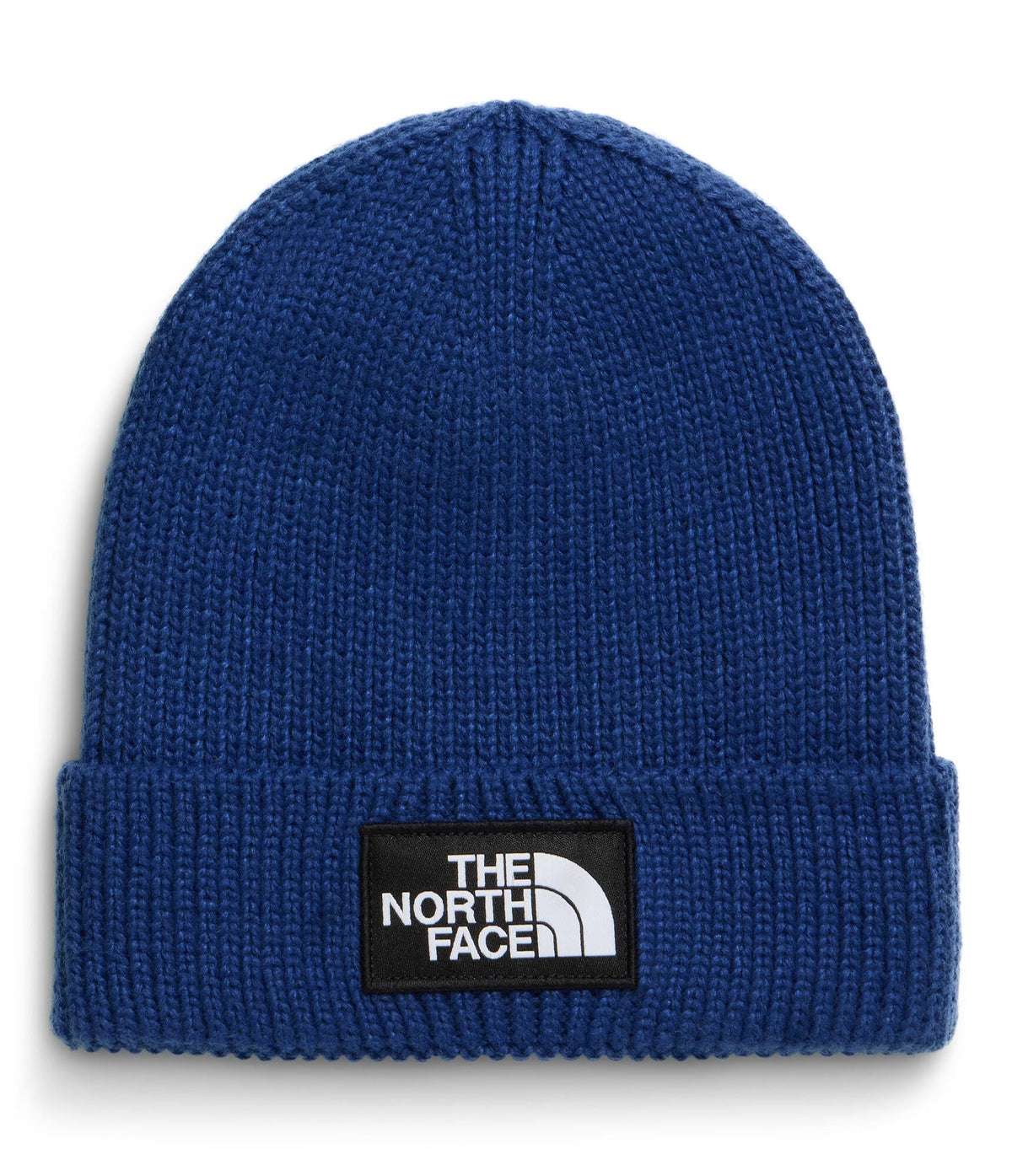 THE NORTH FACE TNF Logo Box Cuffed Beanie | Classic Fit, Rib Knit Winter Hat for Men & Women