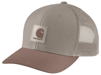 Carhartt Men's Rugged Flex Twill Mesh-Back Logo Patch Cap