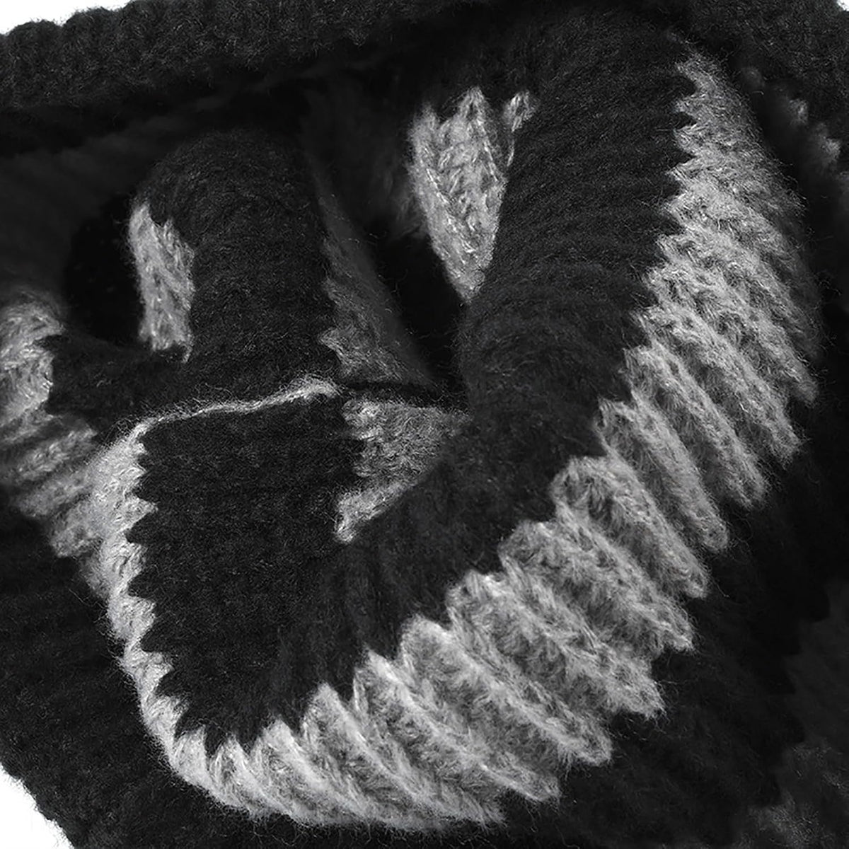 CORIRESHA Unisex Fashion Striped Beanie Cuffed Winter Warm Cozy Chunky Rib Knit Hat
