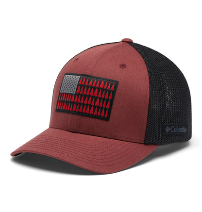 Columbia Unisex Adult PFG Logo Mesh Ball Cap