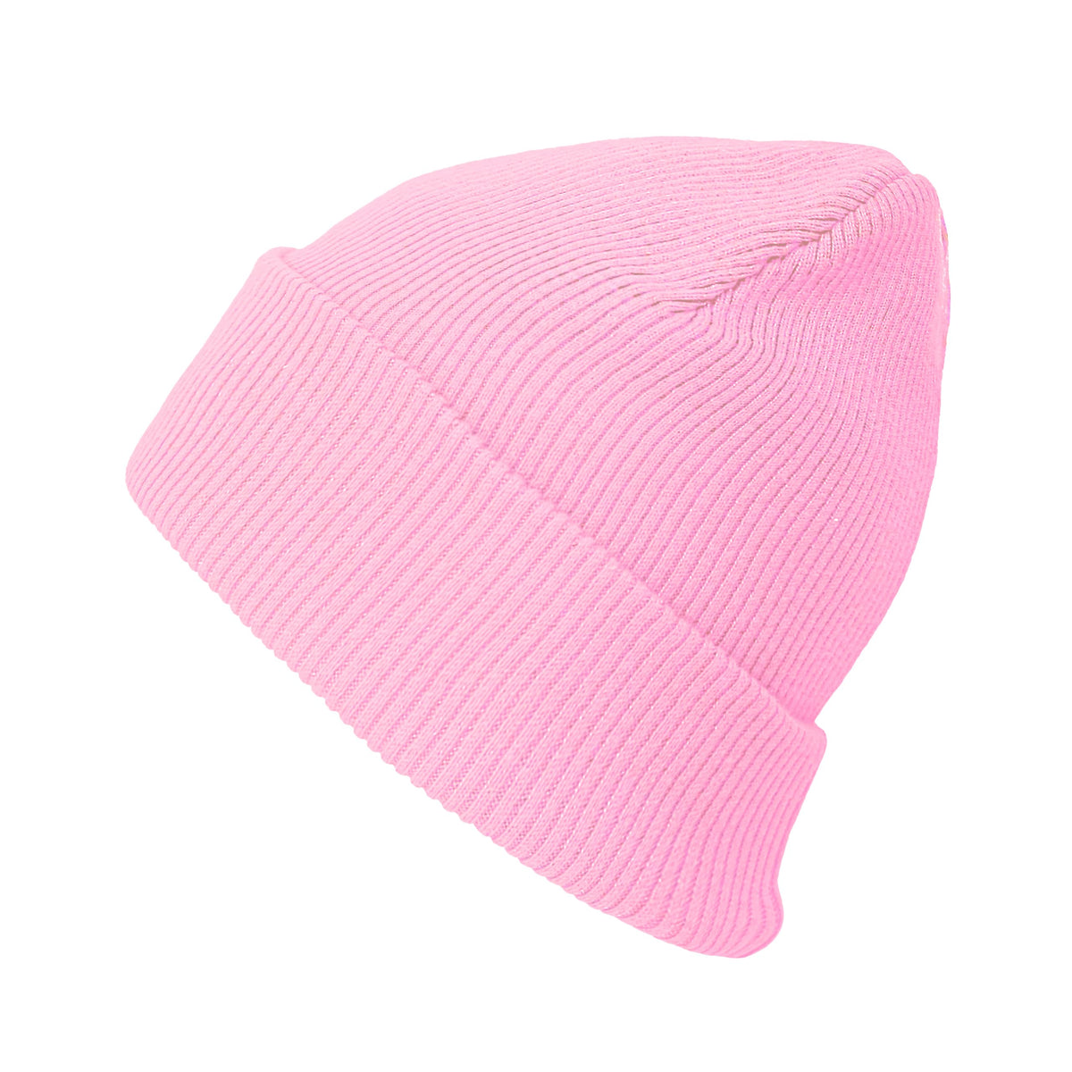 The Hat Depot - 100% Cotton Soft and Light Cuffed Skull Plain Daily Washed Beanie