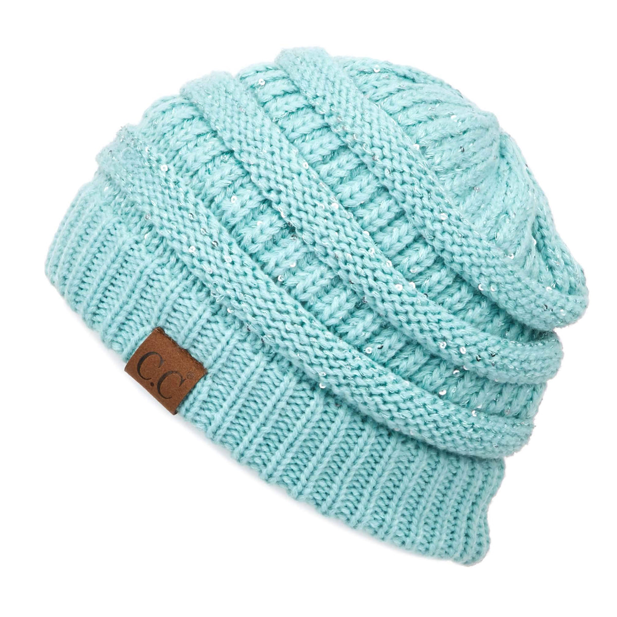 C.C Exclusives Cable Knit Beanie - Thick, Soft & Warm Chunky Beanie Hats
