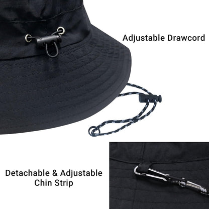 PFFY Packable Sun Bucket Hat for Men Women Outdoor UV Protection Sun Hats