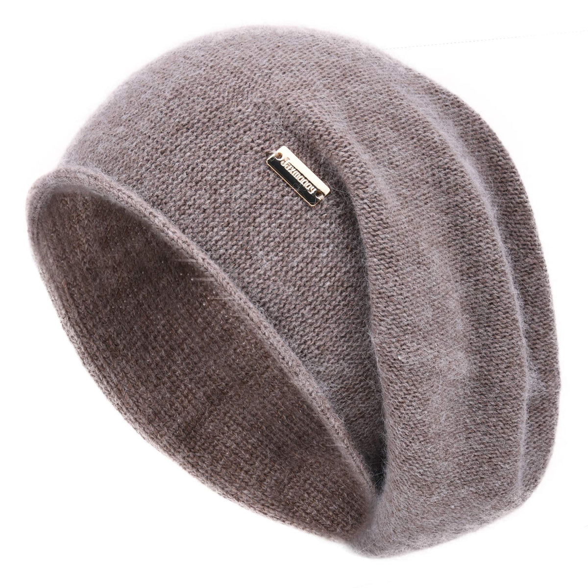 jaxmonoy Slouchy Knit Beanie Hat for Women Winter Soft Warm Ladies Laightweight Slouch Knitted Skull Beanies Cap