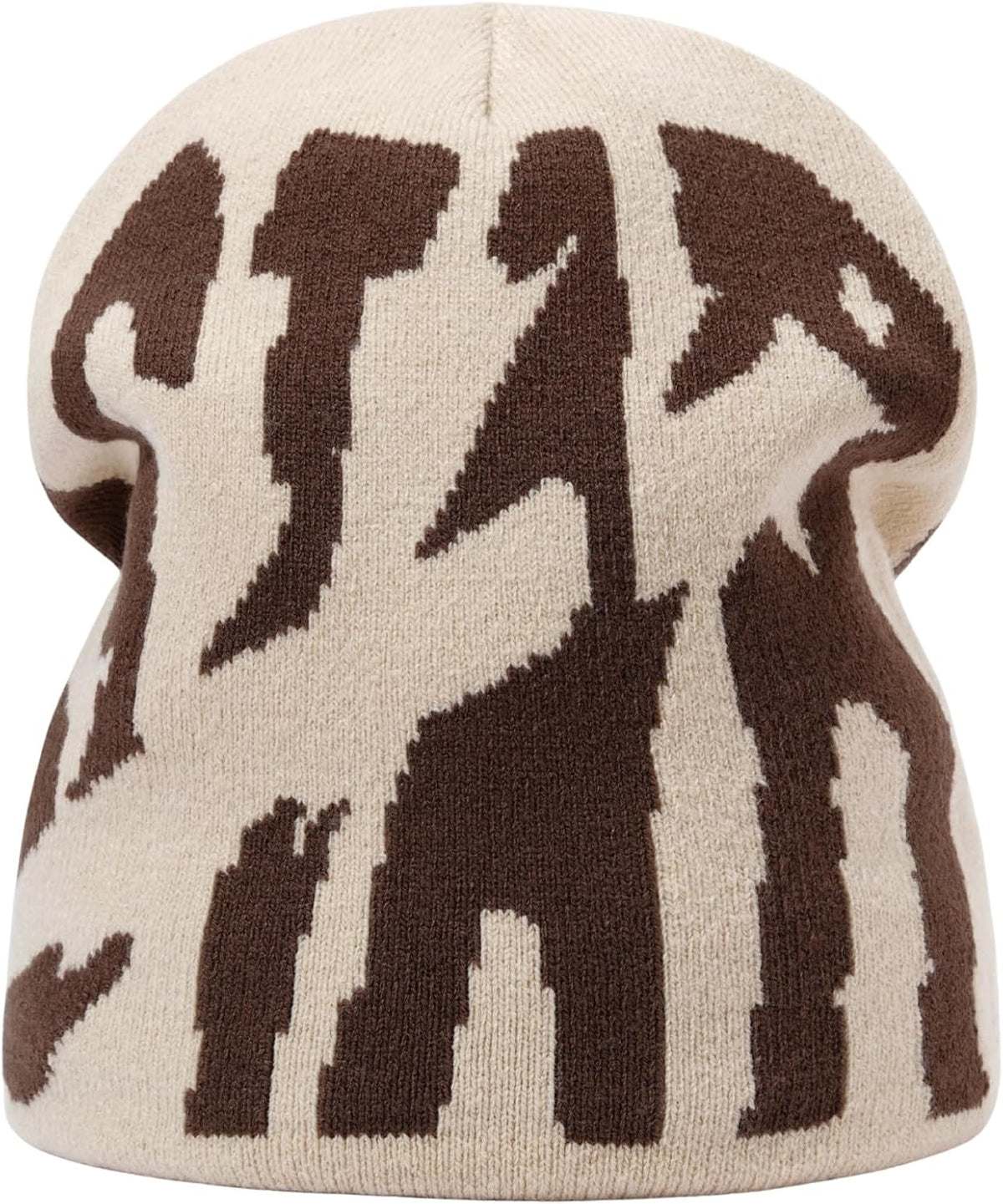 Y2K Beanie for Men Women Knitted Hat Winter Cap Star Design Warm Casual Skullies Cold Weather Knit Outdoor