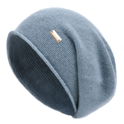jaxmonoy Slouchy Knit Beanie Hat for Women Winter Soft Warm Ladies Laightweight Slouch Knitted Skull Beanies Cap