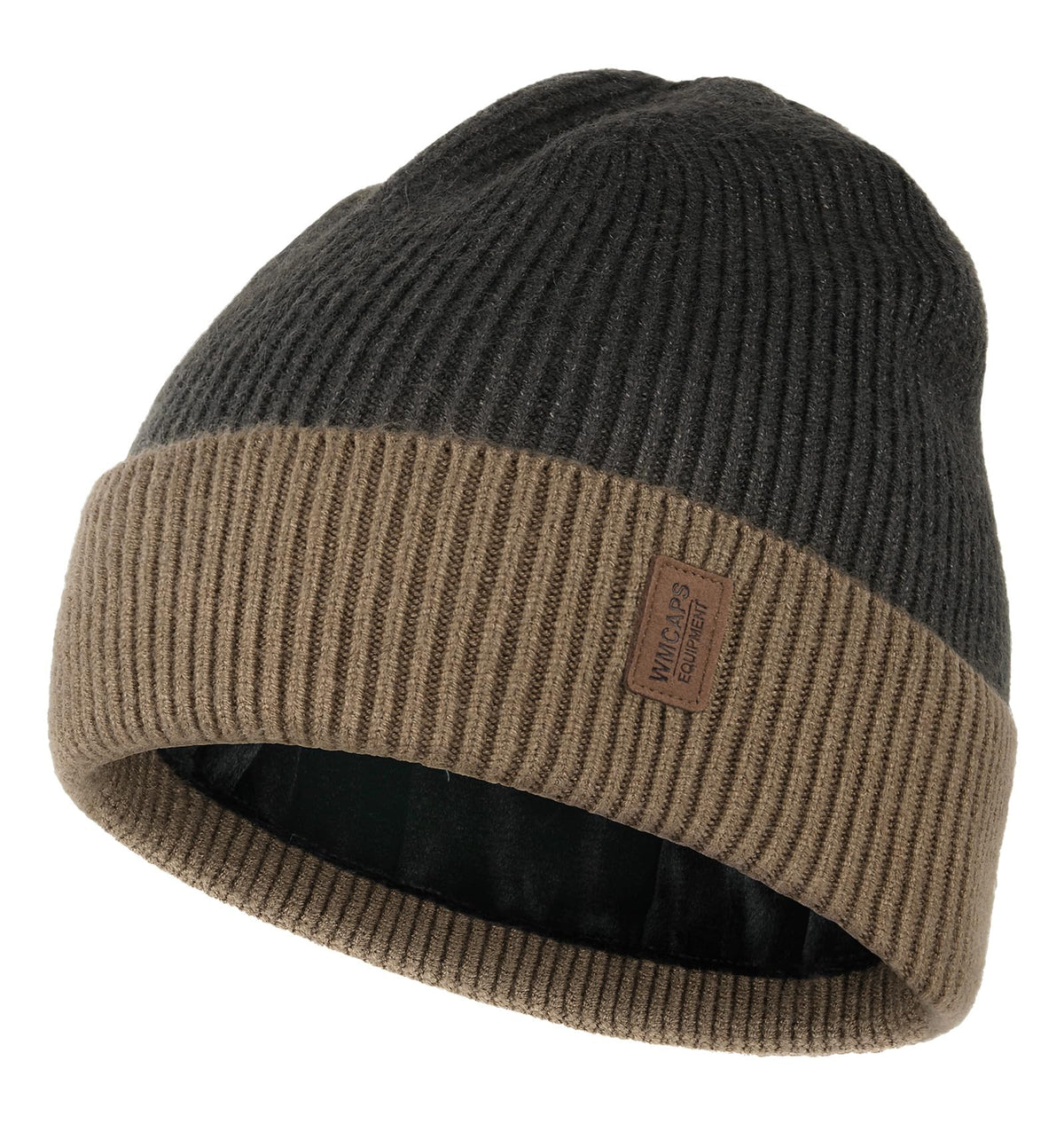 Wmcaps Winter Beanie for Men Women, Soft Warm Fleece Lined Knit Hat