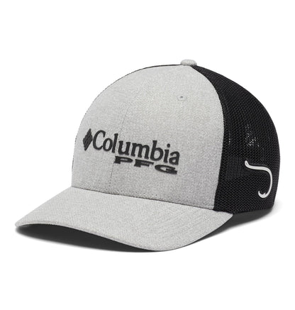 Columbia Unisex Adult PFG Logo Mesh Ball Cap