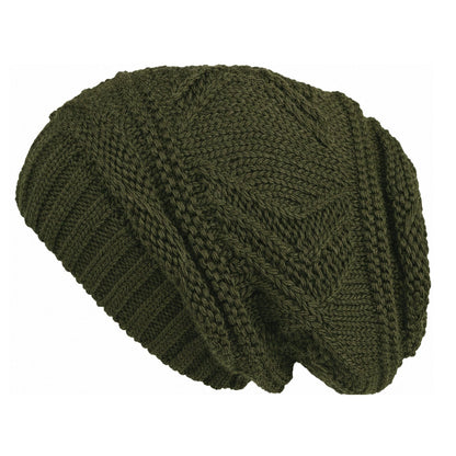 Lilax Knit Slouchy Oversized Soft Warm Winter Beanie Hat