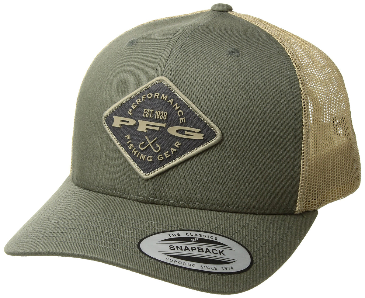 Columbia Unisex Adult PFG Logo Mesh Ball Cap