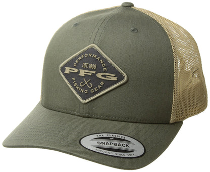 Columbia Unisex Adult PFG Logo Mesh Ball Cap