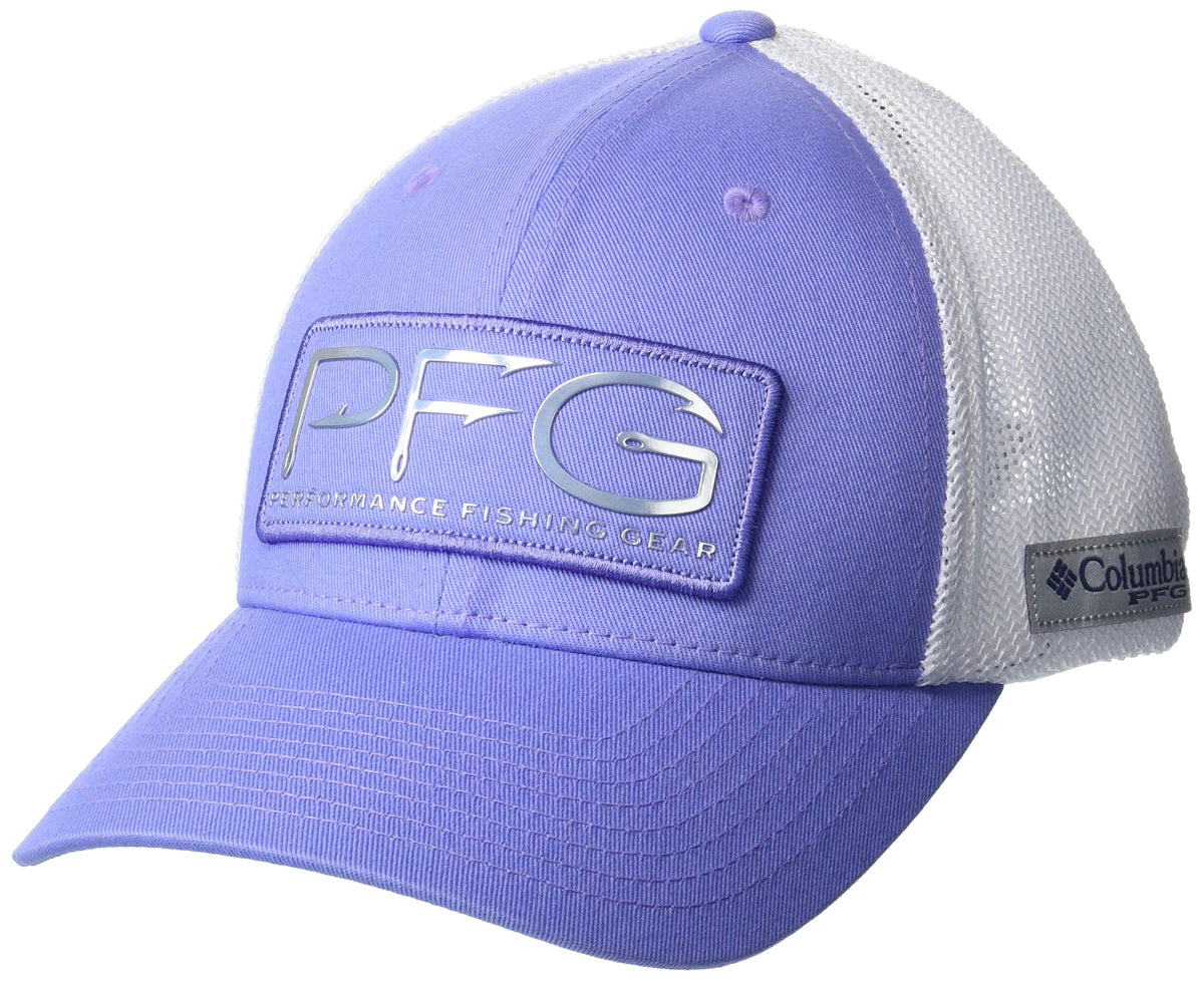 Columbia Unisex Adult PFG Logo Mesh Ball Cap