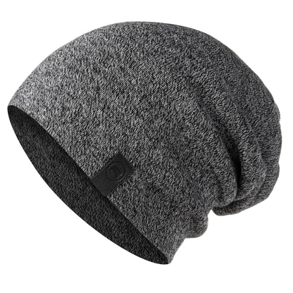 Warm Slouchy Beanie Hat - Deliciously Soft Daily Beanie in Fine Knit