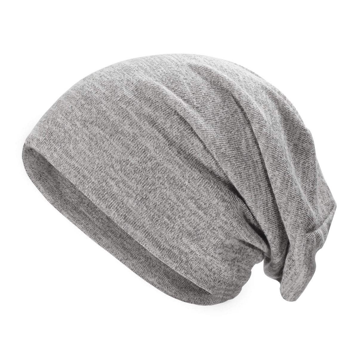ZLYC Women Fashion Knit Slouchy Beanie Hat Thin Stretch Skull Cap