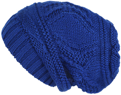 Lilax Knit Slouchy Oversized Soft Warm Winter Beanie Hat