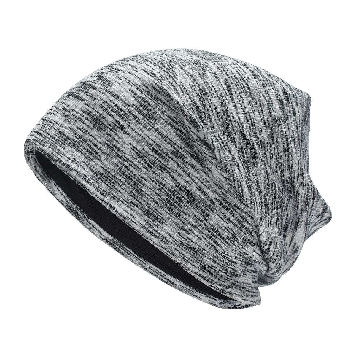 ZLYC Women Fashion Knit Slouchy Beanie Hat Thin Stretch Skull Cap