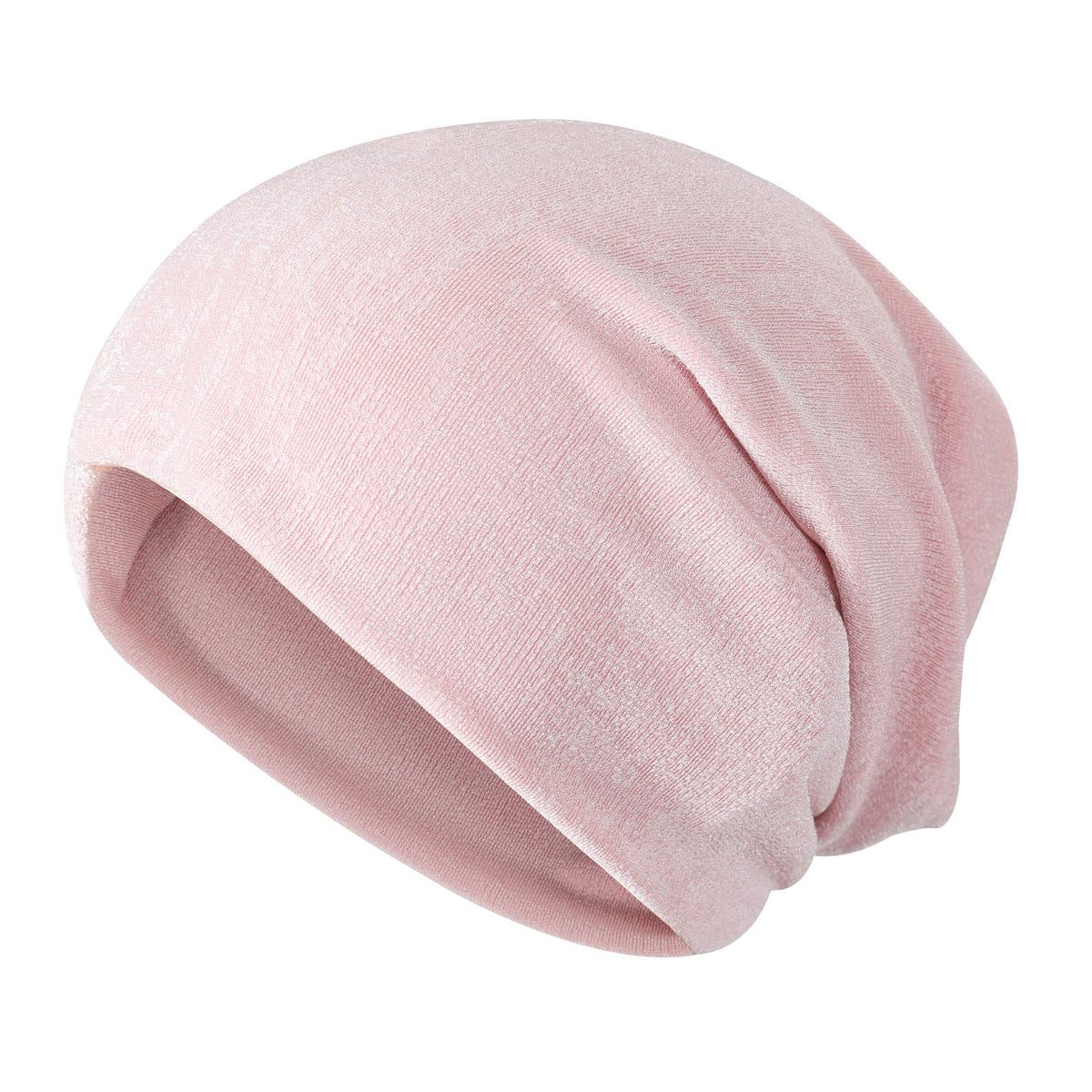 ZLYC Women Fashion Knit Slouchy Beanie Hat Thin Stretch Skull Cap