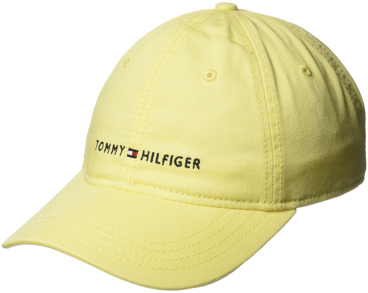 Tommy Hilfiger Men's Cotton Logo Adjustable Baseball Cap