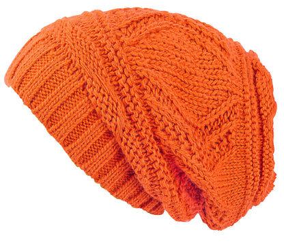 Lilax Knit Slouchy Oversized Soft Warm Winter Beanie Hat