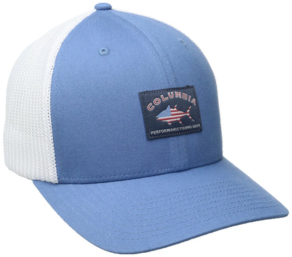 Columbia Unisex Adult PFG Logo Mesh Ball Cap