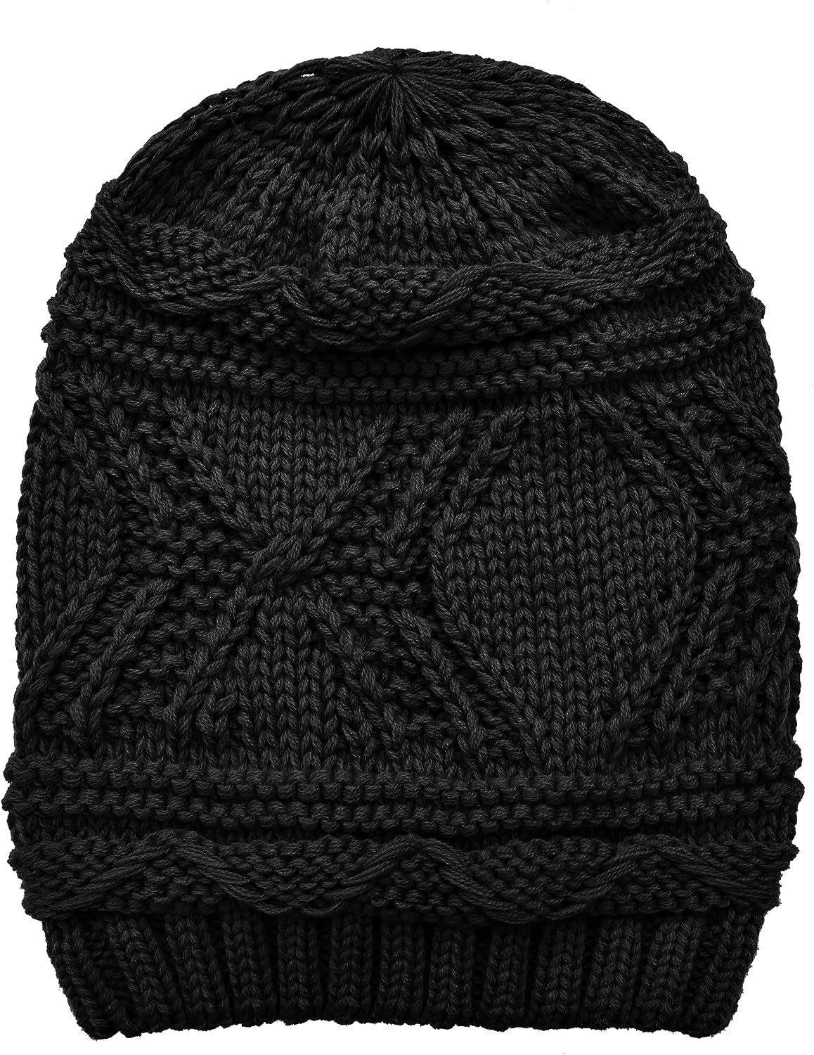 Lilax Knit Slouchy Oversized Soft Warm Winter Beanie Hat
