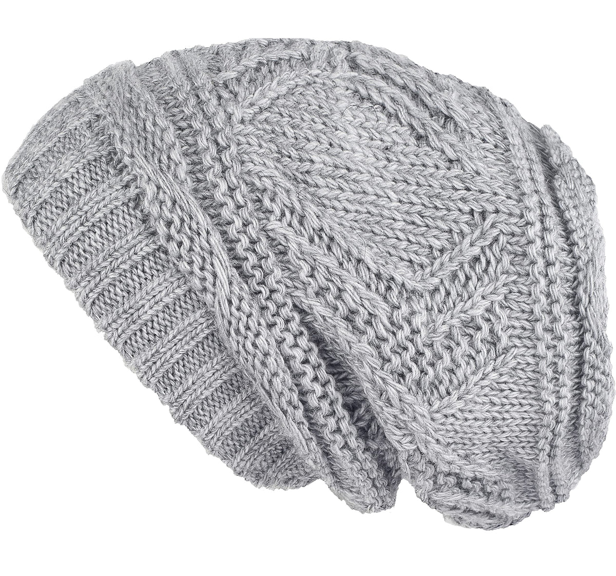 Lilax Knit Slouchy Oversized Soft Warm Winter Beanie Hat