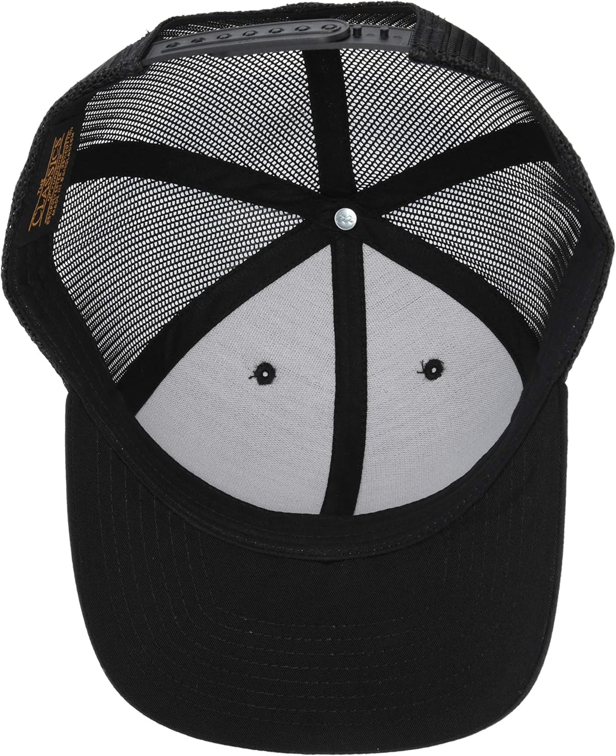 Yupoong Men's YP Classics Retro Trucker Hat, Black, One Size