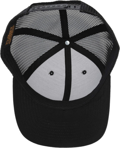 Yupoong Men's YP Classics Retro Trucker Hat, Black, One Size