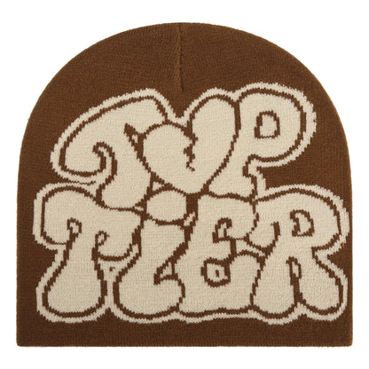 Men Women Y2K Beanies Gothic Graphic Knitted Hat Winter Warm Beanies Casual Outdoor Skull Cap