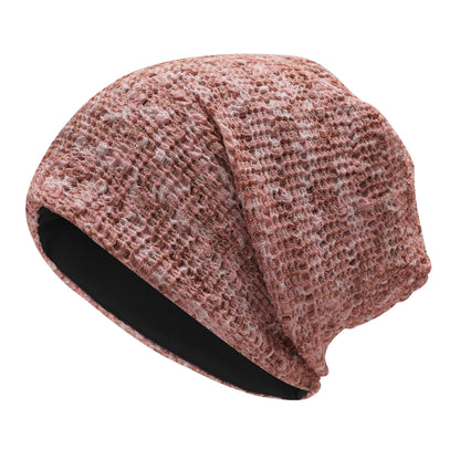 ZLYC Women Fashion Knit Slouchy Beanie Hat Thin Stretch Skull Cap