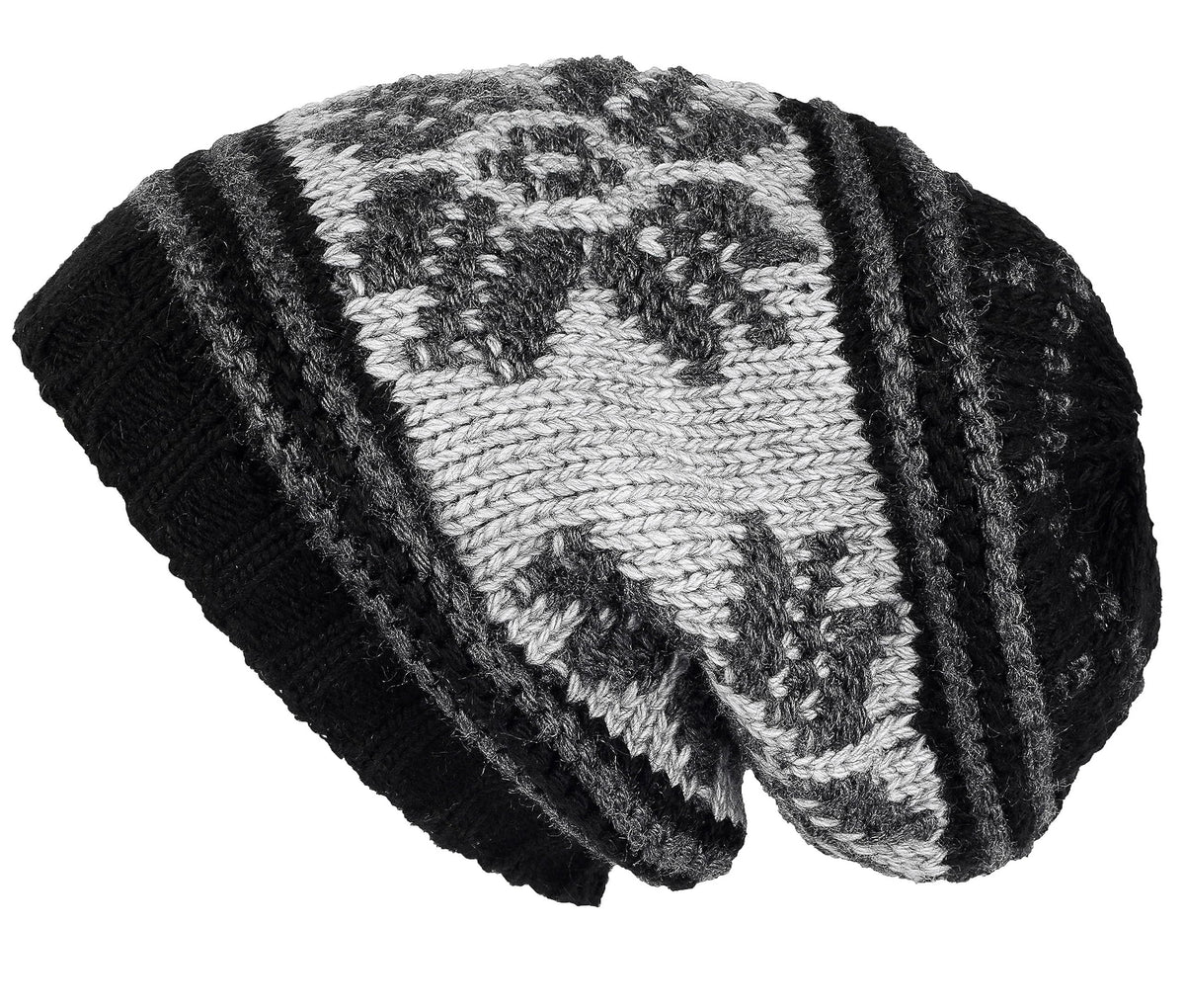 Lilax Knit Slouchy Oversized Soft Warm Winter Beanie Hat