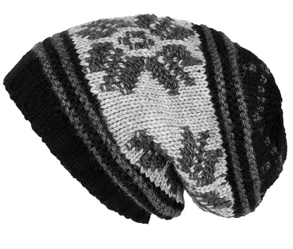 Lilax Knit Slouchy Oversized Soft Warm Winter Beanie Hat