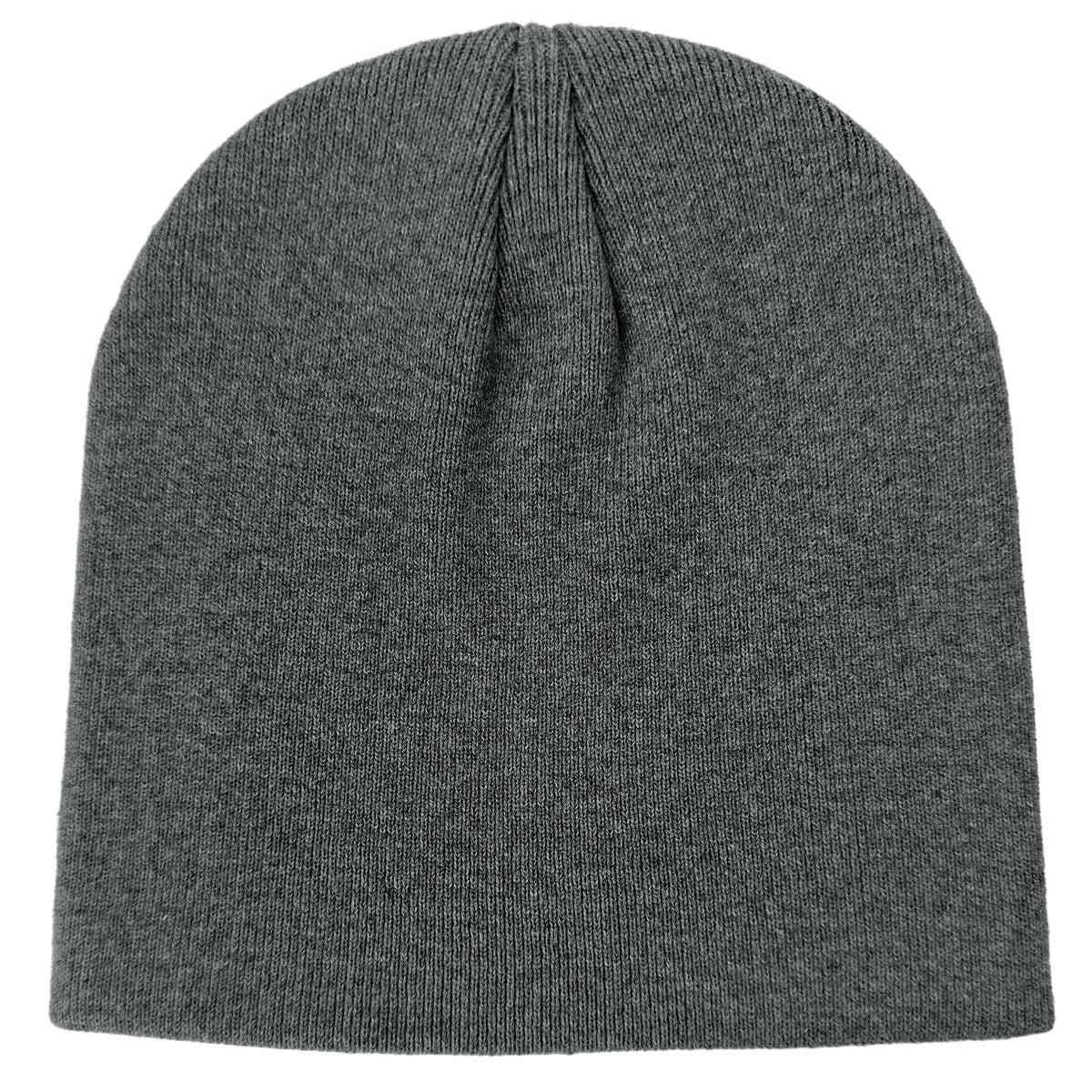vidsel 100% Cotton Beanie Hat for Men Women, Soft Cuffless Knit Skull Cap