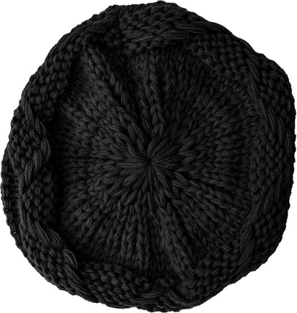 Lilax Knit Slouchy Oversized Soft Warm Winter Beanie Hat