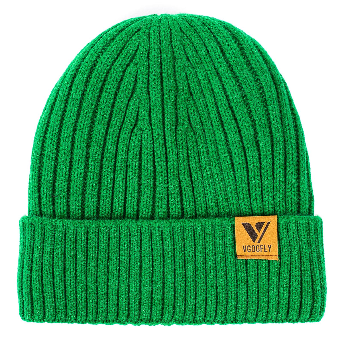 Vgogfly Lined Men Beanie Slouchy Knit Skull Cap Warm Stocking Hats Guys Women Striped Winter Beanie Hat