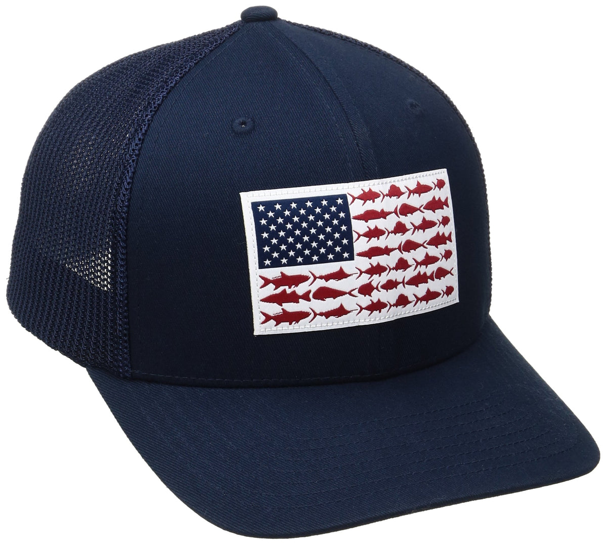 Columbia Unisex Adult PFG Logo Mesh Ball Cap