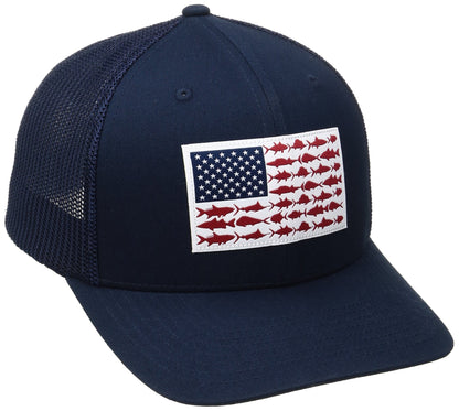 Columbia Unisex Adult PFG Logo Mesh Ball Cap