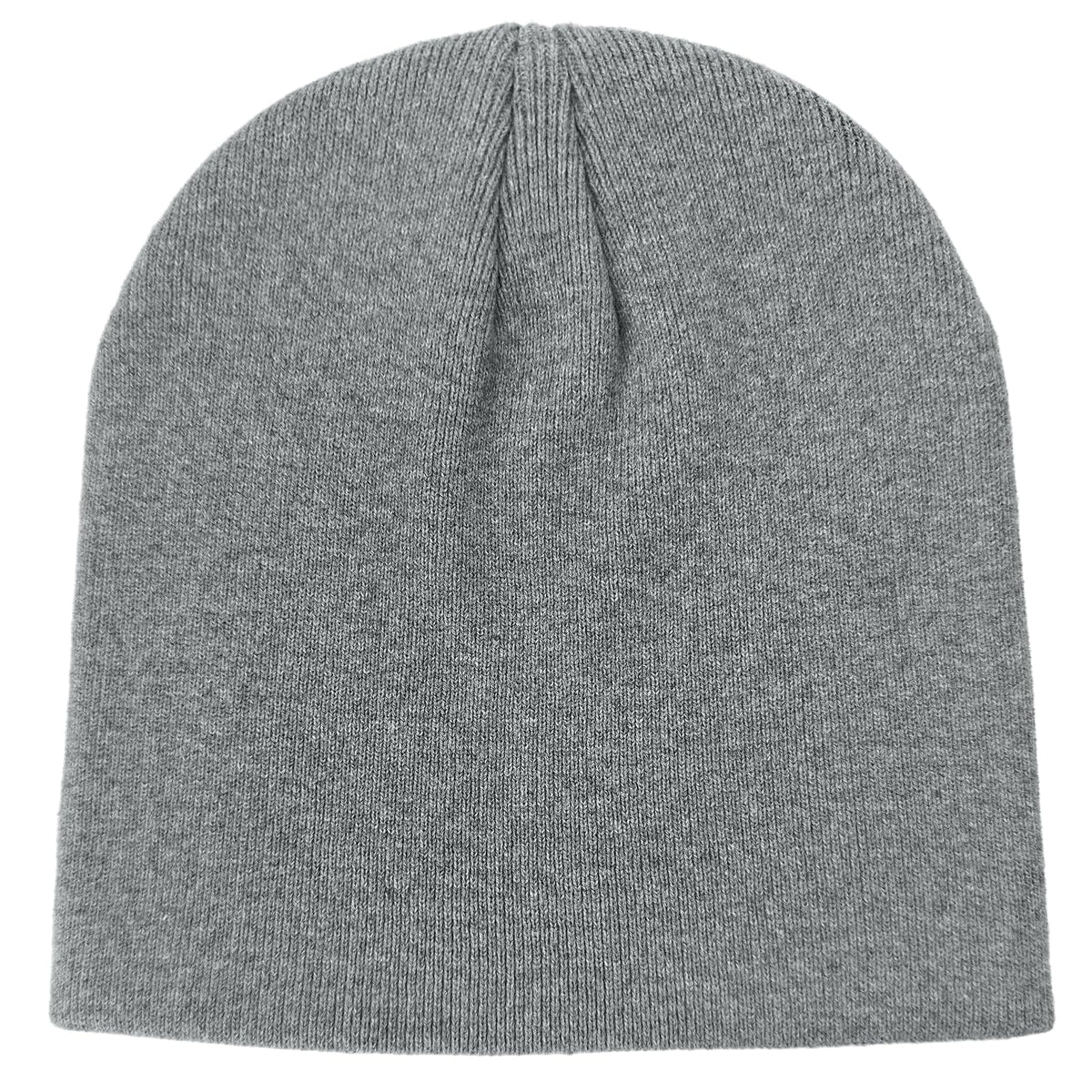 vidsel 100% Cotton Beanie Hat for Men Women, Soft Cuffless Knit Skull Cap
